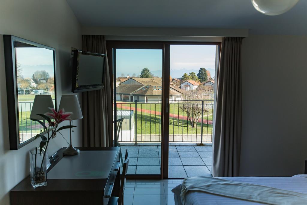 Motel Le Leman Commugny Buitenkant foto